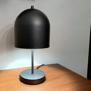 Minimalist Modern Metal Mushroom / Dome Table Lamp - Brushed Bronze